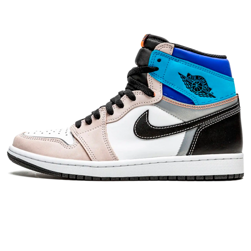 Tênis Air Jordan 1 High "Prototype" Cinza / Azul - DC6515-100