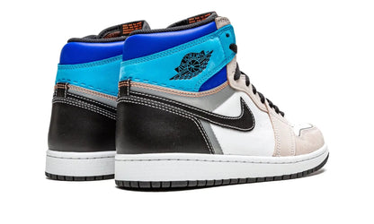 Tênis Air Jordan 1 High "Prototype" Cinza / Azul - DC6515-100