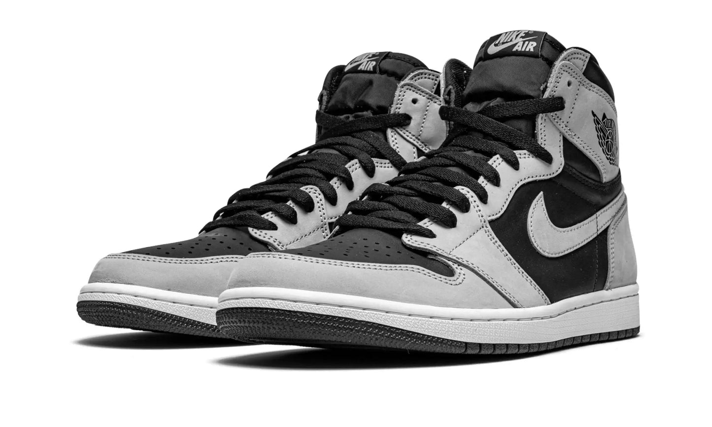 Tênis Air Jordan 1 High "Shadow 2.0" Cinza / Preto - 555088-035