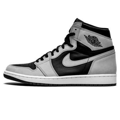 Tênis Air Jordan 1 High "Shadow 2.0" Cinza / Preto - 555088-035
