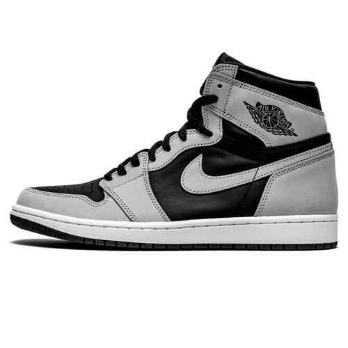 Tênis Air Jordan 1 High "Shadow 2.0" Cinza / Preto - 555088-035