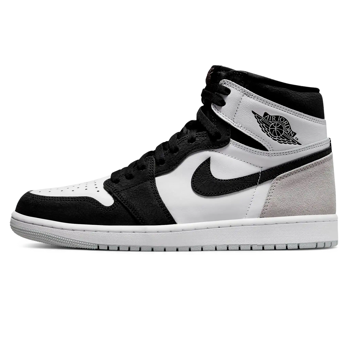Tênis Air Jordan 1 High "Stage Haze" Cinza / Preto - 555088-108