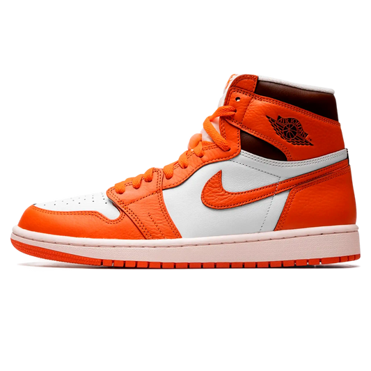 Tênis Air Jordan 1 High Feminino "Starfish" Laranja - DO9369-101