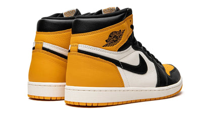Tênis Air Jordan 1 High "Taxi Yellow" Amarelo / Preto - 555088-711