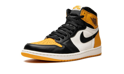 Tênis Air Jordan 1 High "Taxi Yellow" Amarelo / Preto - 555088-711
