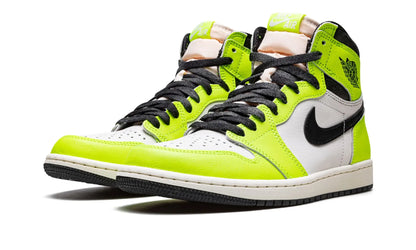Tênis Air Jordan 1 High "Visionaire Volt" Verde - 555088-702
