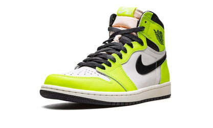 Tênis Air Jordan 1 High "Visionaire Volt" Verde - 555088-702