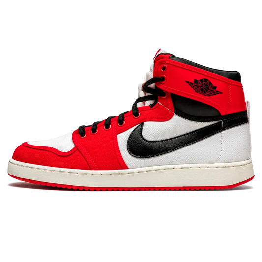 Tênis Air Jordan 1 KO Tecido "Chicago" Vermelho / Branco - DA9089-100