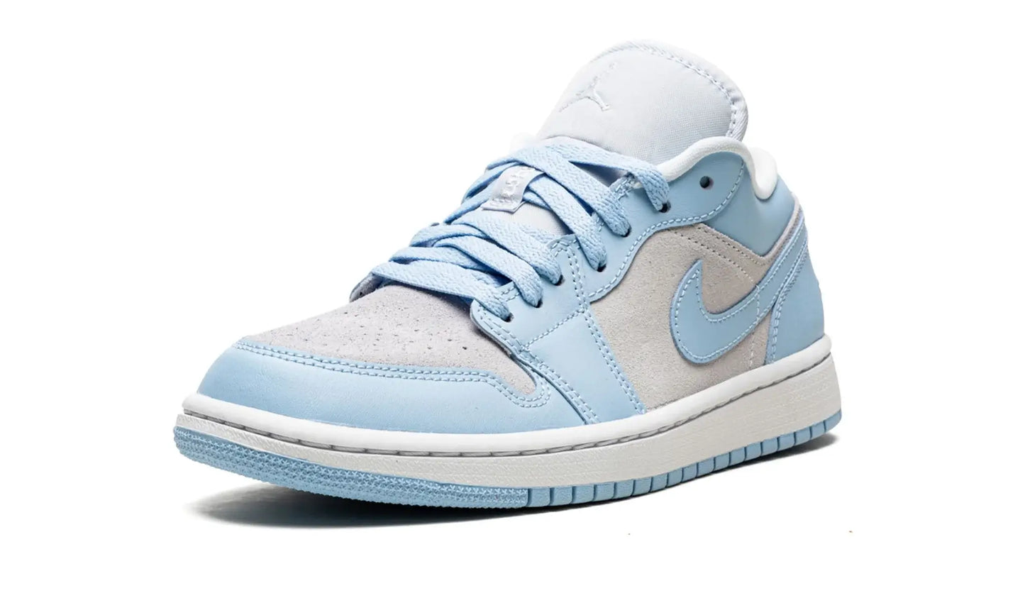 Tênis Air jordan 1 Low Feminino "Aluminium" Azul / Cinza - DC0774-050