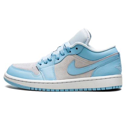 Tênis Air jordan 1 Low Feminino "Aluminium" Azul / Cinza - DC0774-050