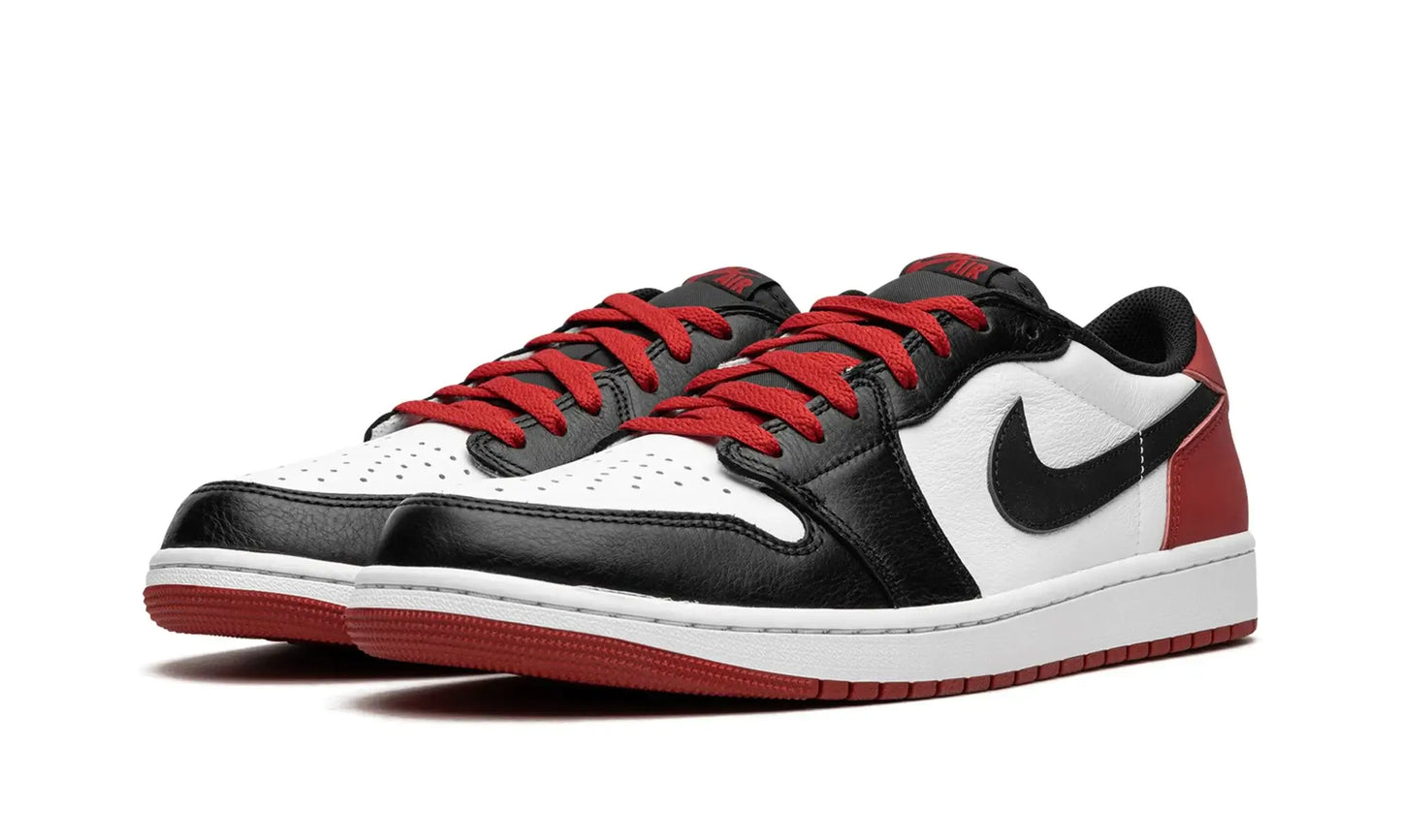 Tênis Air jordan 1 Low  "Black Toe" Vermelho / Preto - CZ0790-106