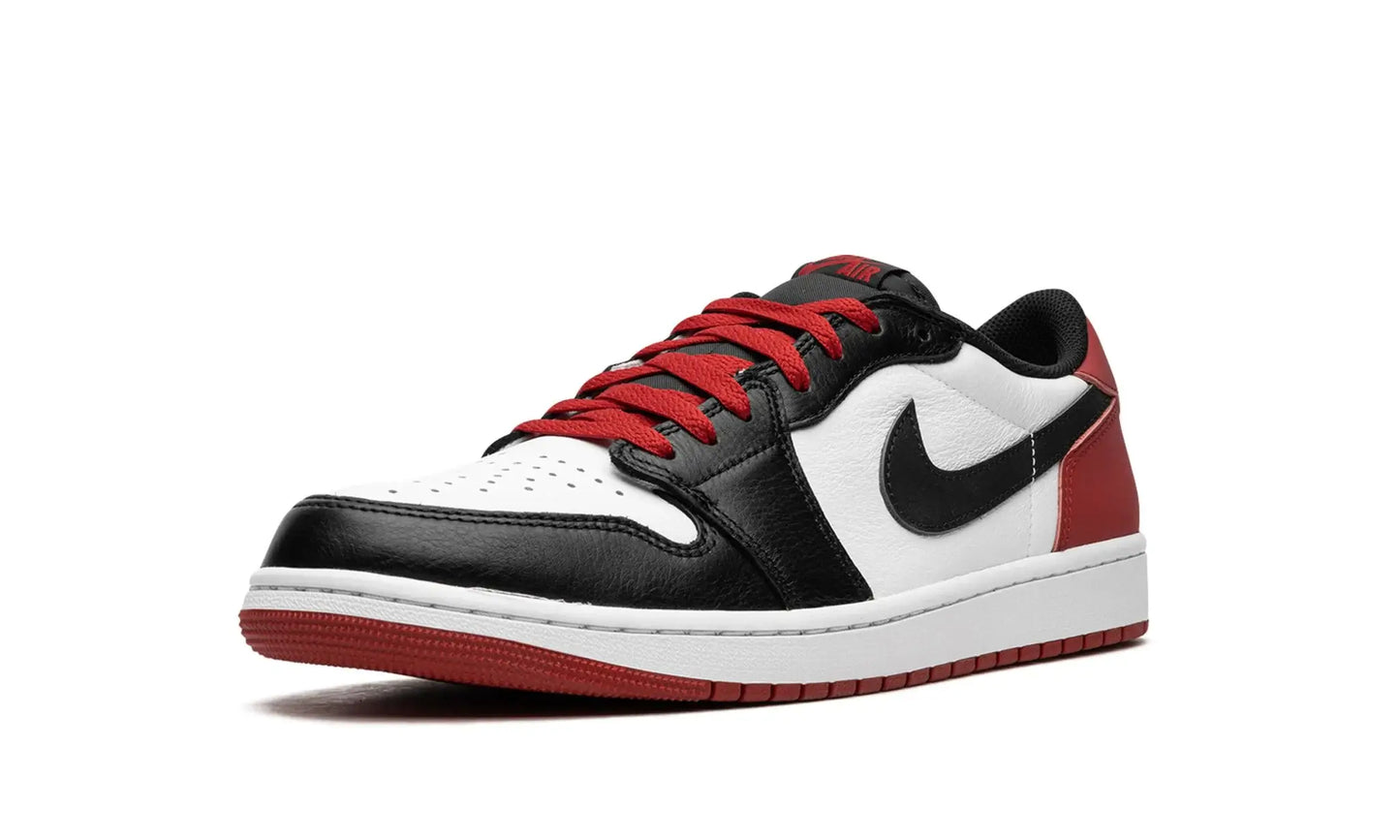 Tênis Air jordan 1 Low  "Black Toe" Vermelho / Preto - CZ0790-106