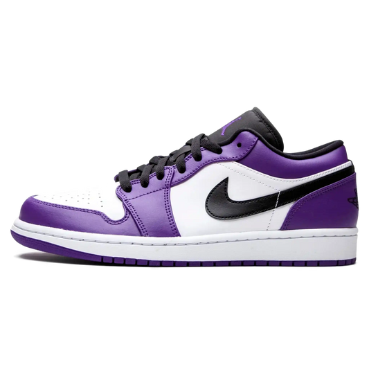Tênis Air jordan 1 Low Masculino "Court Purple" Roxo - 553558-500