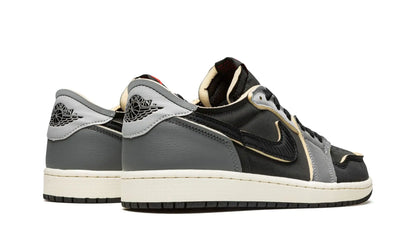 Tênis Air jordan 1 Low Masculino EX "Black Smoke Grey" Preto / Cinza - DV0982-006