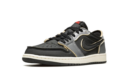 Tênis Air jordan 1 Low Masculino EX "Black Smoke Grey" Preto / Cinza - DV0982-006