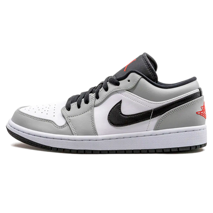 Tênis Air jordan 1 Low "Light Smoke Grey" - 553558-030