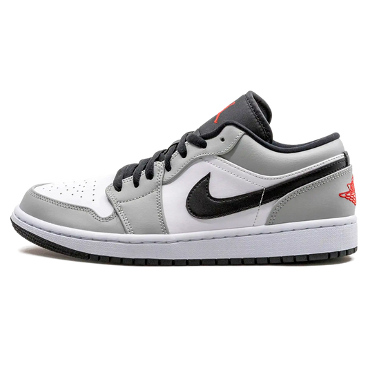 Tênis Air jordan 1 Low "Light Smoke Grey" - 553558-030
