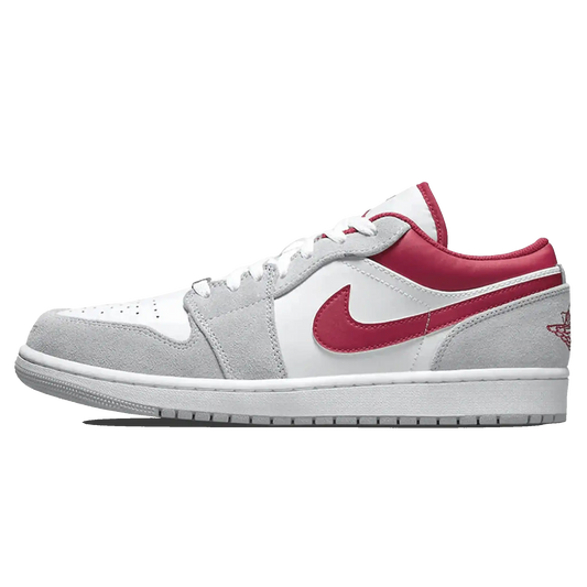 Tênis Air jordan 1 Low "Light Smoke Gym Red" - DC6991-016