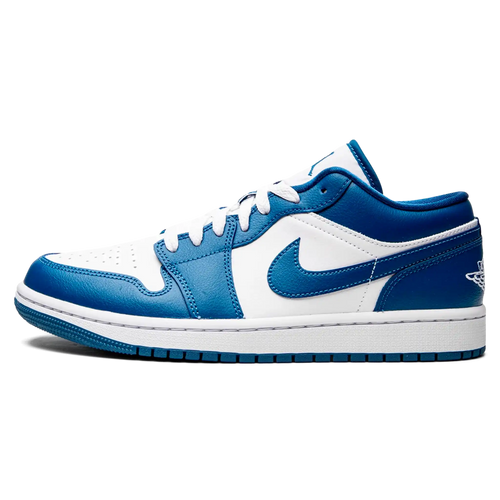 Tênis Air Jordan 1 Low "Marina Blue" Azul - DC0774-114