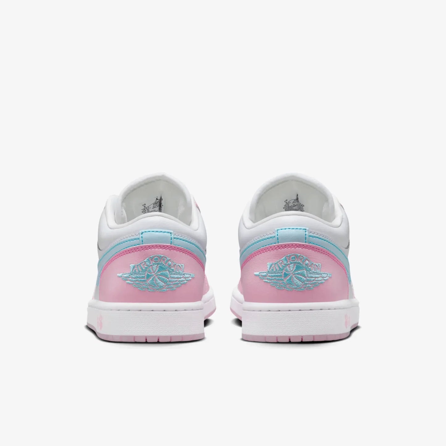 Tênis Air jordan 1 Low Feminino "Paw Print" Rosa - HM3706-141