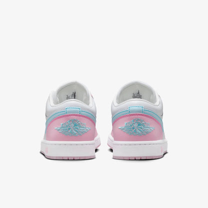 Tênis Air jordan 1 Low Feminino "Paw Print" Rosa - HM3706-141