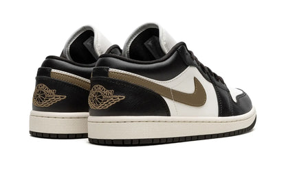 Tênis Air Jordan 1 Low "Shadow Brown" Preto / Dourado - DC0774-200