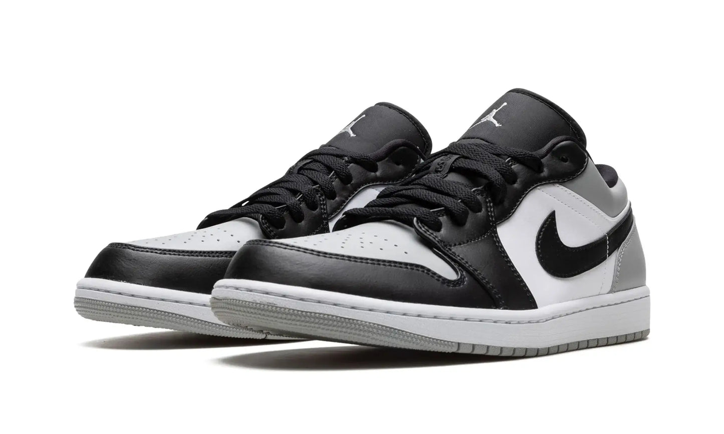 Tênis Air jordan 1 Low Masculino "Shadow Toe" Cinza / Preto - 553558-052