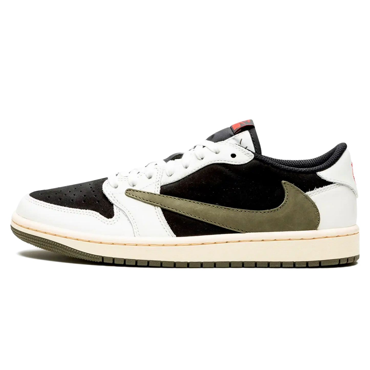 Tênis Air Jordan 1 Low x Travis Scott "Olive" - DM7866-200