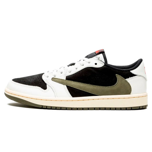 Tênis Air Jordan 1 Low x Travis Scott "Olive" - DM7866-200