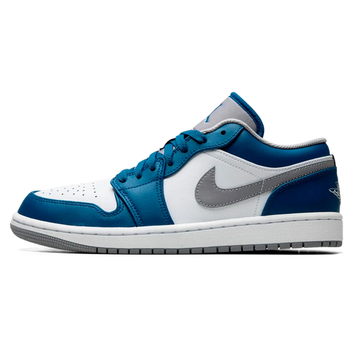 Tênis Air jordan 1 Low "True Blue" Azul - 553558-412