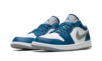 Tênis Air jordan 1 Low "True Blue" Azul - 553558-412