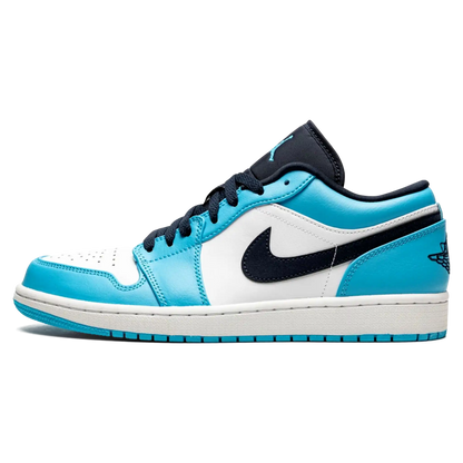Tênis Air jordan 1 Low "UNC 2021" Azul - 553558-144