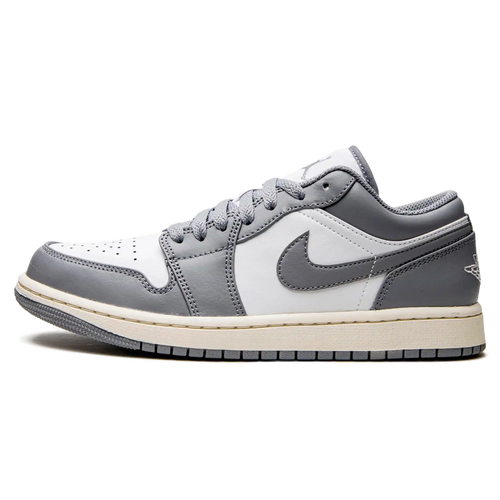 Tênis Air jordan 1 Low Masculino "Vintage Grey" Cinza / Branco - 553558-053