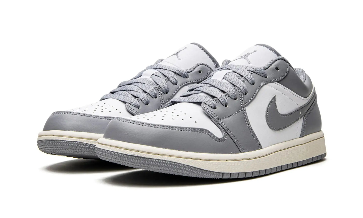 Tênis Air jordan 1 Low Masculino "Vintage Grey" Cinza / Branco - 553558-053