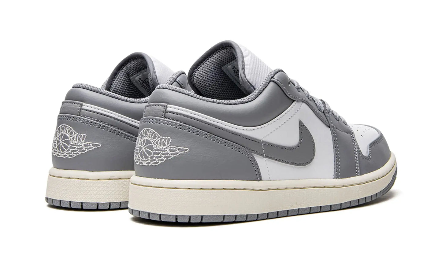 Tênis Air jordan 1 Low Masculino "Vintage Grey" Cinza / Branco - 553558-053