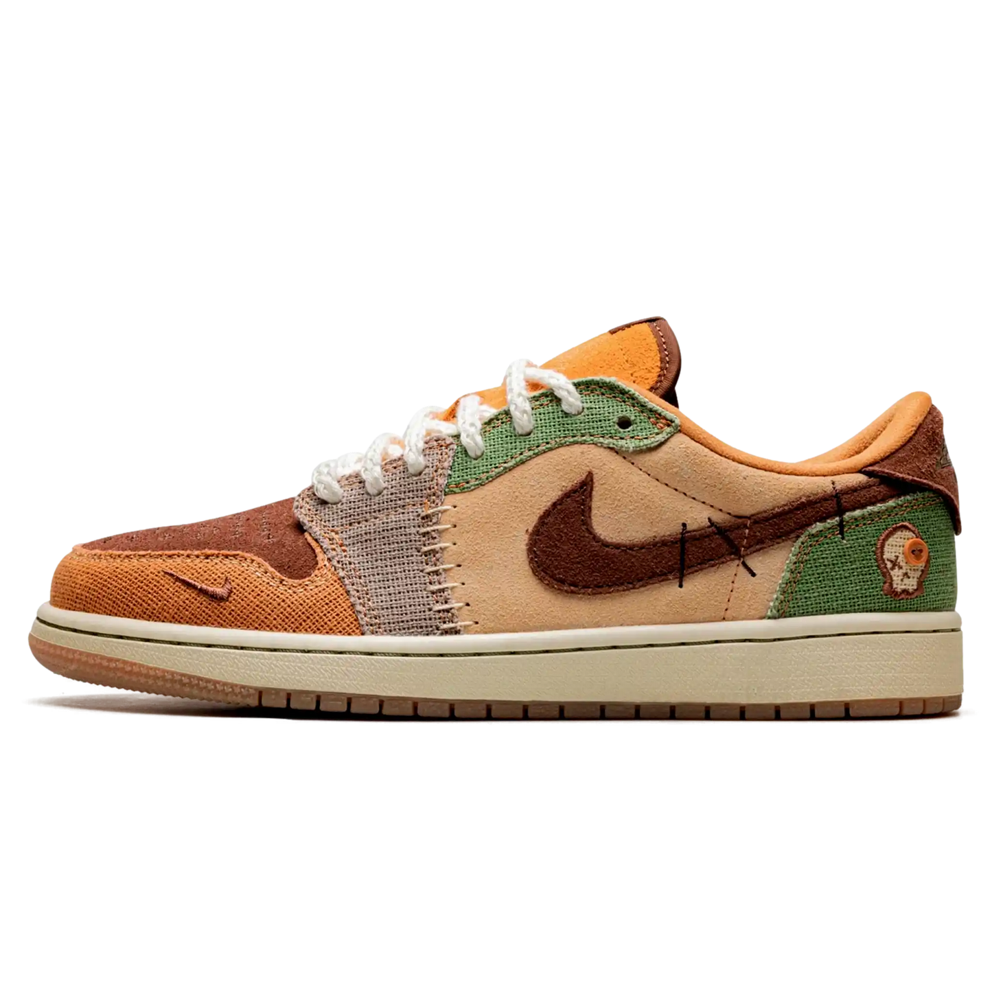 Tênis Air jordan 1 Low Masculino "Voodoo" Marrom / Bege - DZ7292-200