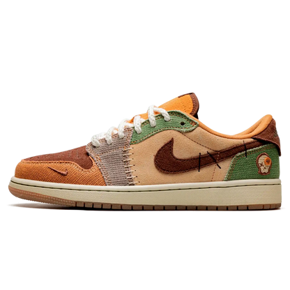 Tênis Air jordan 1 Low Masculino "Voodoo" Marrom / Bege - DZ7292-200