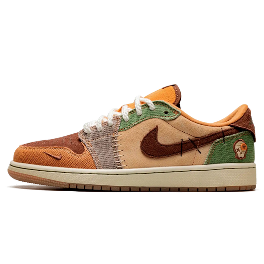 Tênis Air jordan 1 Low Masculino "Voodoo" Marrom / Bege - DZ7292-200