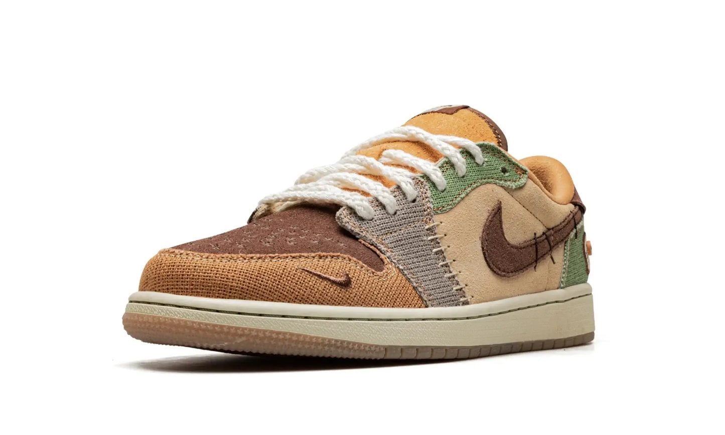 Tênis Air jordan 1 Low Masculino "Voodoo" Marrom / Bege - DZ7292-200