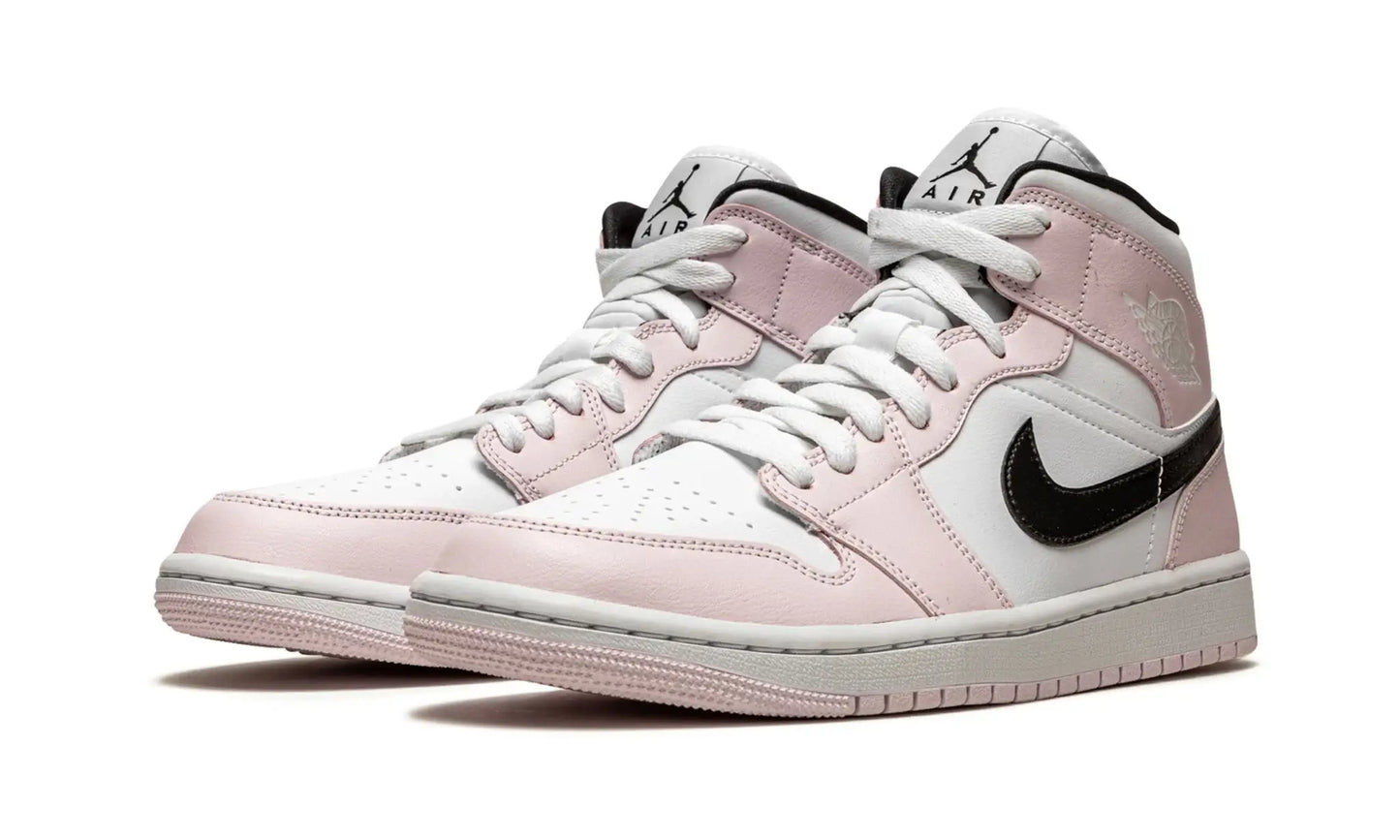 Tênis Air Jordan 1 Mid Feminino "Barely Pink" Rosa - BQ6472-500
