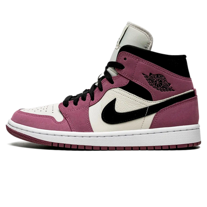 Tênis Air Jordan 1 Mid Feminino "Berry Pink" Rosa - DC7267-500