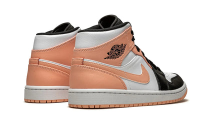 Tênis Air Jordan 1 Mid Feminino "Crimson Tint" Salmão - 554725-133