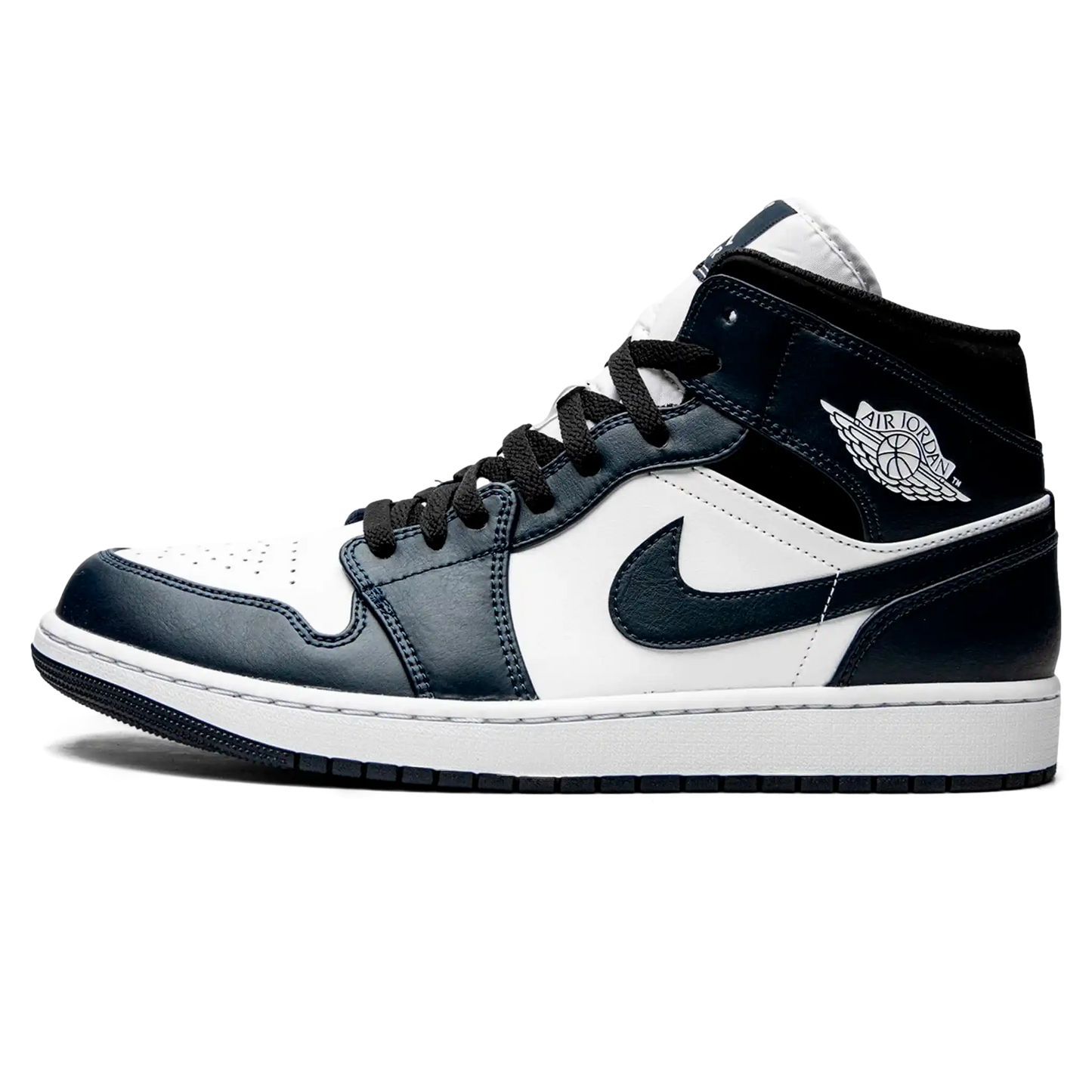 Tênis Air Jordan 1 Mid Feminino "Dark Teal" Azul - 554724-411