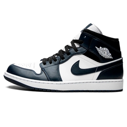 Tênis Air Jordan 1 Mid Feminino "Dark Teal" Azul - 554724-411