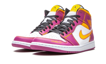 Tênis Air Jordan 1 Mid "Dia De Los Muertos" Rosa - DC0500-100