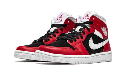 Tênis Air Jordan 1 Mid Feminino "Gym Red" Vermelho / Preto - BQ6472-601