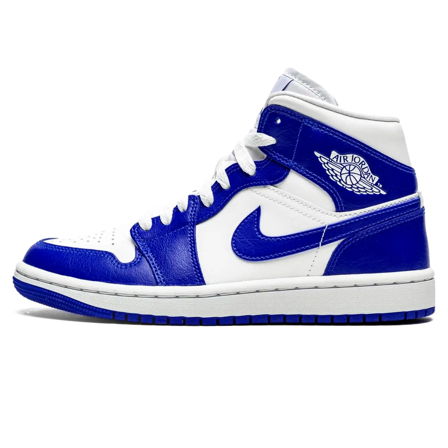 Tênis Air Jordan 1 Mid Feminino "Kentucky" Azul - BQ6472-104
