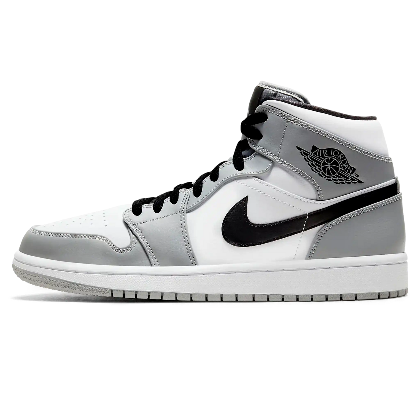 Tênis Air Jordan 1 Mid "Smoke Grey" - 554724-092