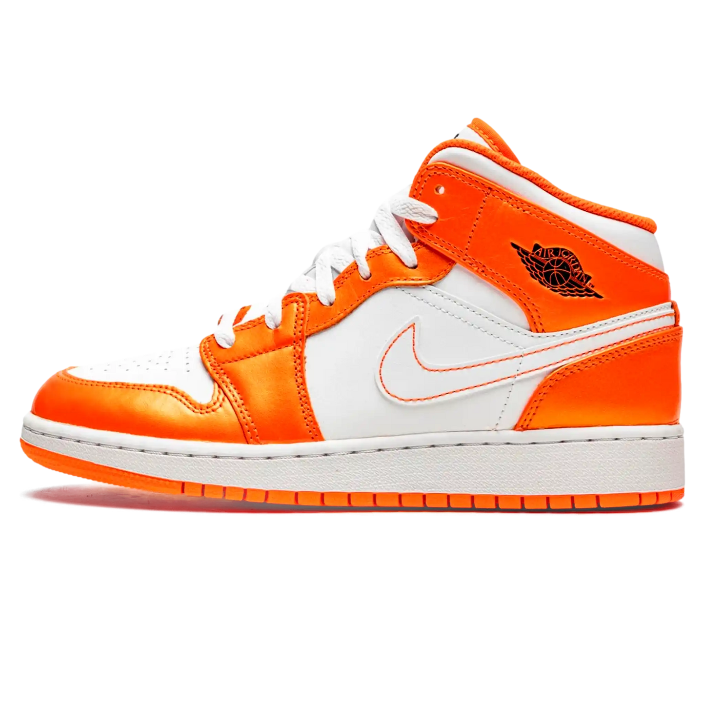 Tênis Air Jordan 1 Mid "Metallic Orange" Laranja - DM3531-800