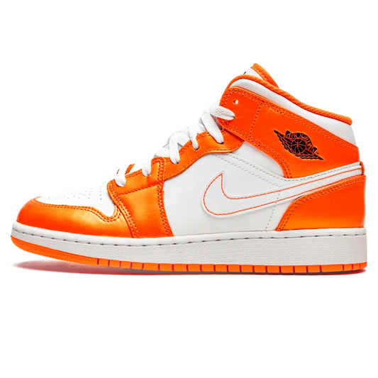 Tênis Air Jordan 1 Mid "Metallic Orange" Laranja - DM3531-800